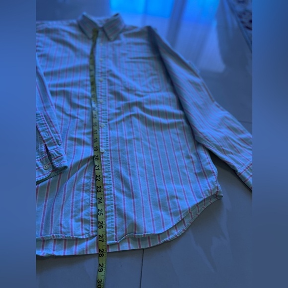 J.CREW Slim Shirt‎ Adult  Checkered Button Up Long Sleeve Pocket Mens M Cotton - Picture 7 of 16